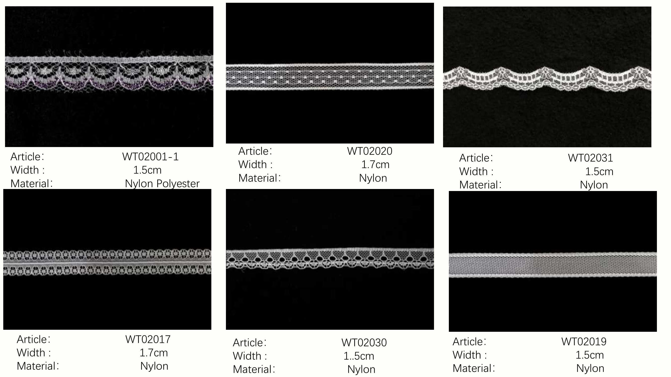 WT02001-1–WT02017 · 1.5–1.7 cm