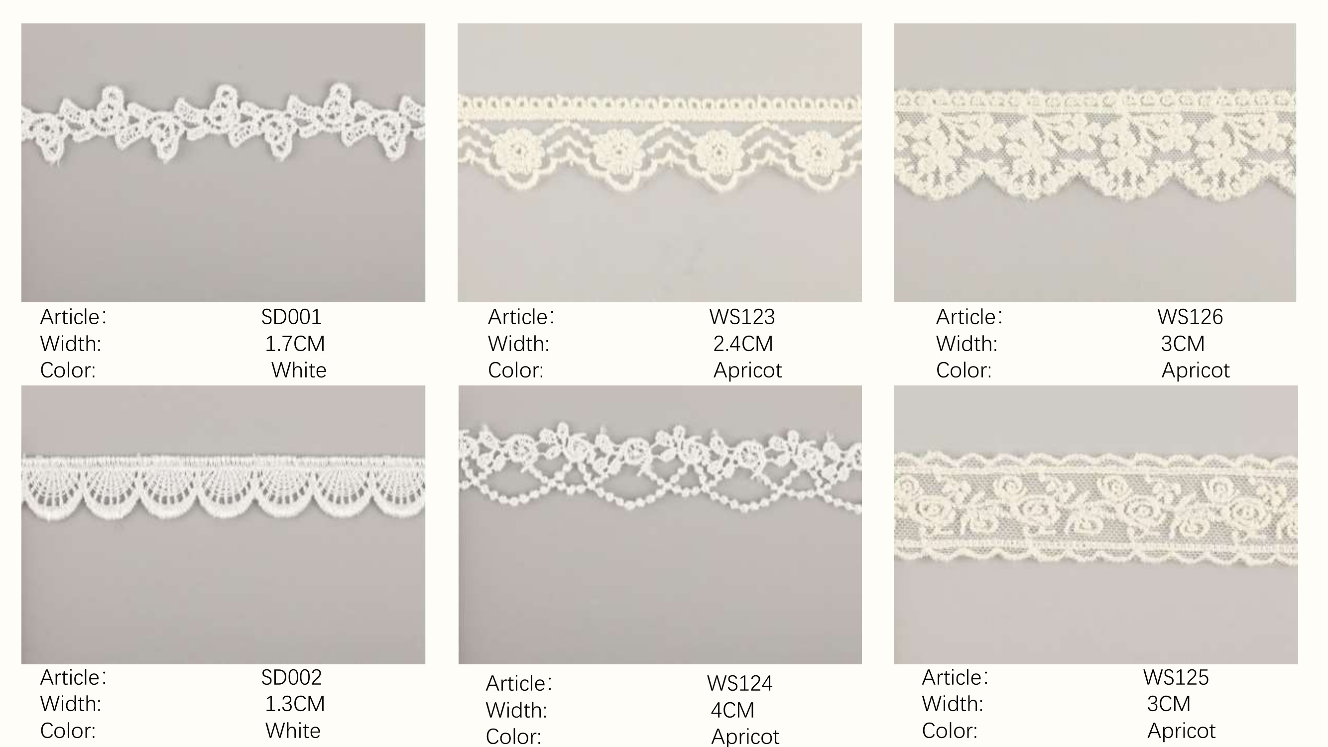 SD001–SD002 & WS123–WS126